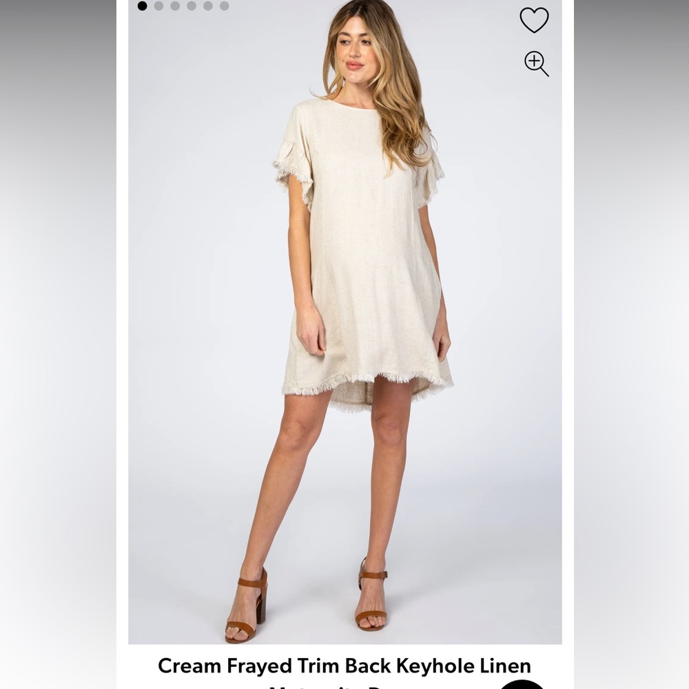 Maternity shift dress from pinkblush